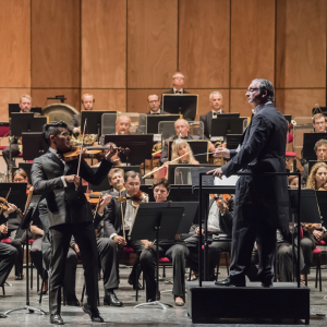 Concert avec Ray Chen (sept 2016) © Opéra de Nice